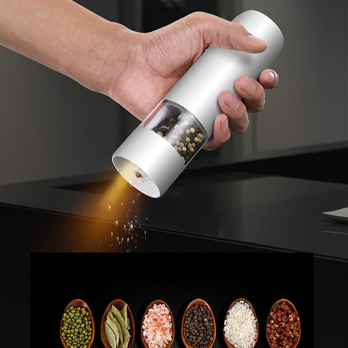 Molinillo Eléctrico De Pimienta Y Sal Molinillo De Pimienta