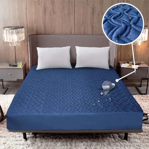 Protector Para Colchón Antifluido Cama Sencilla Unicolor