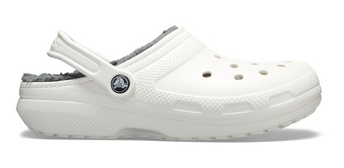 Crocs Classic Lined Pantuflas Blanco