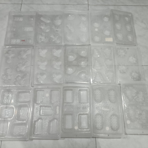 Pack 15 Moldes Para Hacer Gelatinas Cara De Papá Lego Navida