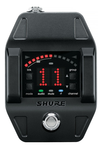 Sistema Inalámbrico De Pedal Para Guitarra Glxd16-z2 Shure Color Negro
