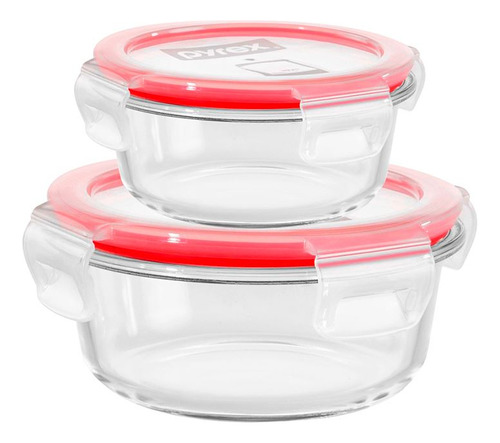 Pyrex - Set Easy Vent Bolo C/tapa De 400 Ml Y 900 Ml