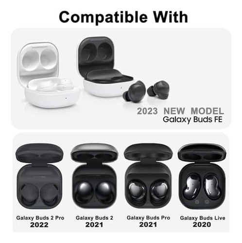 Halleast Funda Para Galaxy Buds Fe Case 2023 Galaxy Buds 2 P
