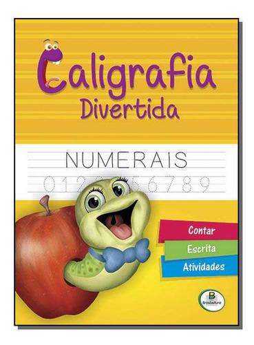 Libro Caligrafia Divertida: Numerais De Studio, Belli Brasil