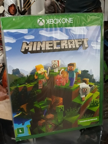 Game Jogo Minecraft Em Português Xbox One Novo