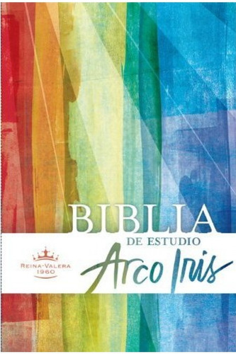 Biblia De Estudio Arco Iris Rvr60 Chocolate Simil Piel