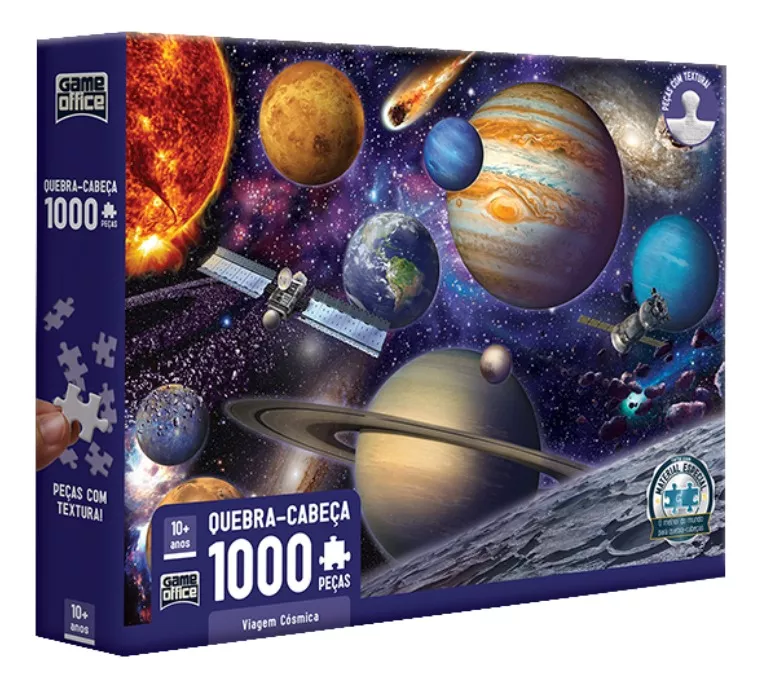 Quebra-cabeça Puzzle Borboletas Game Office 500 Peças