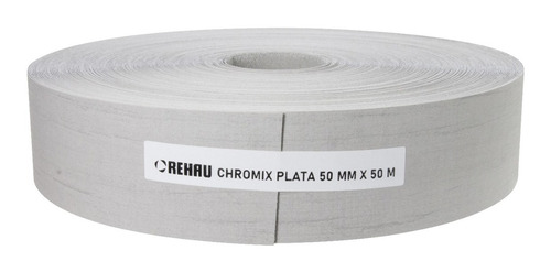 Tapacanto Rehau Chromix Plata 50 Mm X 50 M C/ Cola Egger