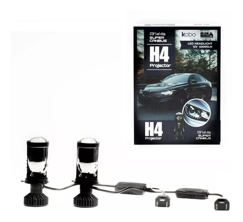 Kit Cree Led H4 Canbus Csp Lupa Proyector Premium Alta Baja