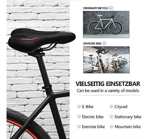 Asiento De Bicicleta Acelist El Asiento De Bicicleta Más Cóm
