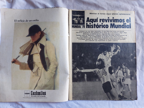 Revista Siete Dias N° 573 Junio 1978 - Mundial 78 Fotos (Usado)