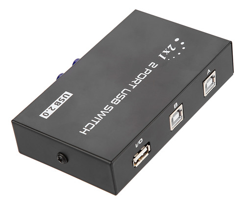 Uso Compartido Para Impresora, Conmutador Manual Usb 2.0 De
