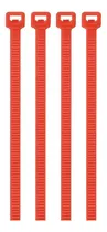 Comprar Cincho Plástico Rojo 50 Lb, 30 Cm Bolsa Con 50 Piezas  41021 Color Rojo