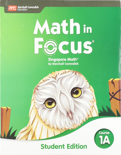 Libro: Student Edition Volume A Course 1 2020 (math In Focus
