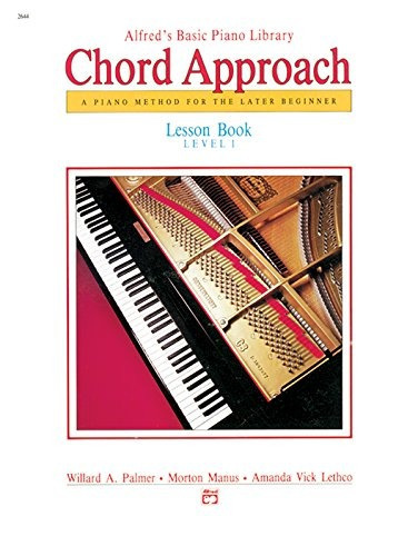 Alfred's Basic Piano Chord Approach Lesson Book, Bk 1: A Pi, De Palmer, Willard A., Manus, Morton, Lethco, Amanda Vick. Editorial Alfred Music, Tapa Blanda En Inglés, 1987