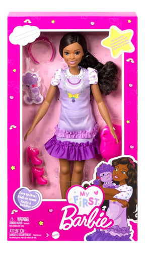 Muñeca Brooklyn Mi Primera Barbie Con Accesorios