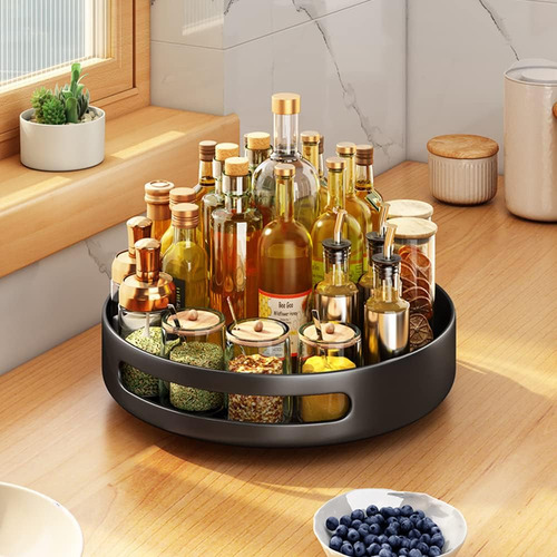 Bultiweud Organizador De Especias Lazy Susan De 1 Nivel, Org