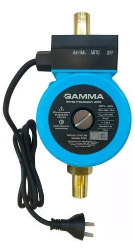 Imagen 4 de 6 de Bomba Presurizadora Agua Termotanque Calefon 260w 50l/min