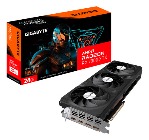 Placa de vídeo Gigabyte Rx 7900 Xtx Gaming Oc Gddr6 24gb