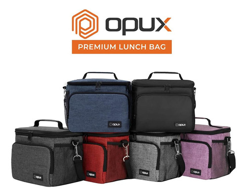 Opux Bolsa De Almuerzo Aislada Para Hombres Y Mujeres, Lonch