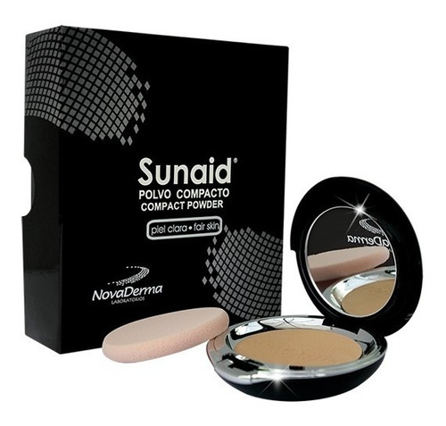 Sunaid Polvo Compacto Piel Clara *12gr - Protector Solar