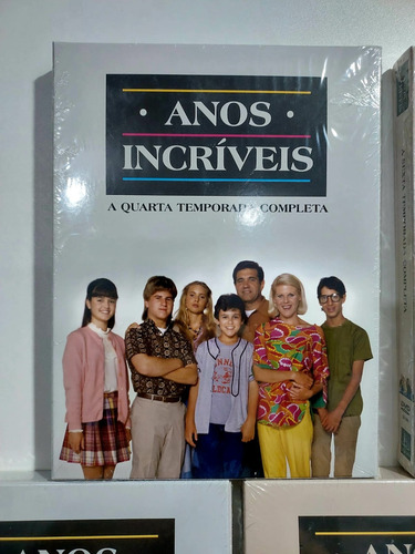 Anos Incríveis 1a, 2a, 3a, 4a E 6a Temporadas 5 Boxes Lacrad
