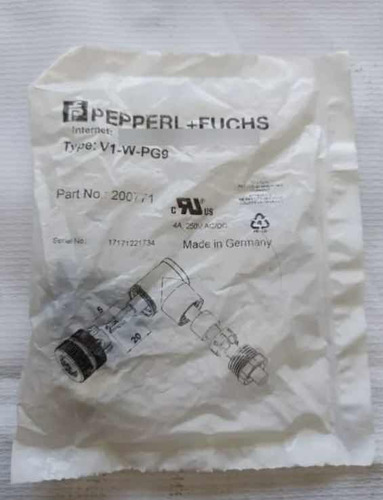 Pepperl+fuchs V1-w-pg9 Para Sensor M12 Hembra 90 Lote 5 Pzs