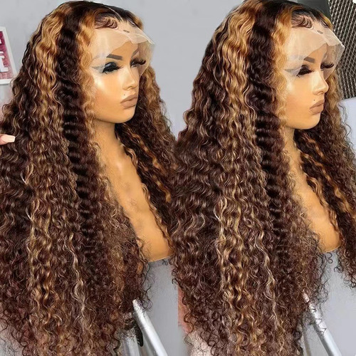 Naranja, 26 Pulgadas, Encaje Frontal De Estilo Europeo Y Ame