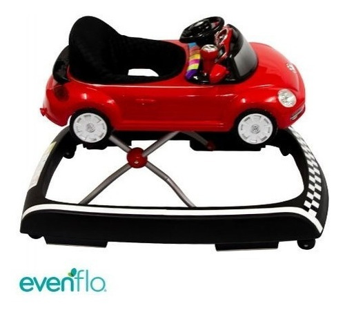 Imagen 4 de 9 de Andador Multifunción Bebés Y Niños Evenflo Volkswagen Beetle