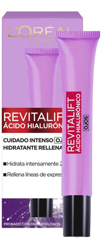 Loreal Revitalift Contorno De Ojos Ácido Hialurónico X15ml