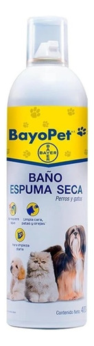 Bayopet Baño Espuma Seca Baño En Seco Perros Gatos Fragancia N/a