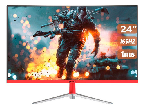 Monitor Teros Te-2470g 23.8  Ips 1920x1080 Hdmi Curvo