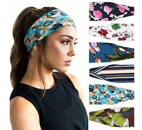 Diademas - Dreshow Yoga Sports Headbands For Women Elastic N