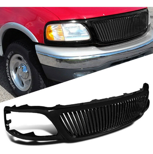 Parrilla Para Ford Expedition 1999 - 2002 Negra Nueva!!!
