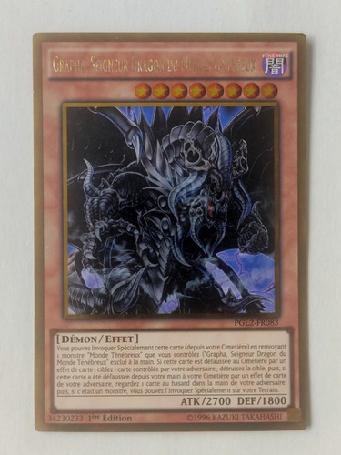 Yugioh! Tcg Grapha, Dragon Lord Of Dark World Pgl2-fr083 Fr.