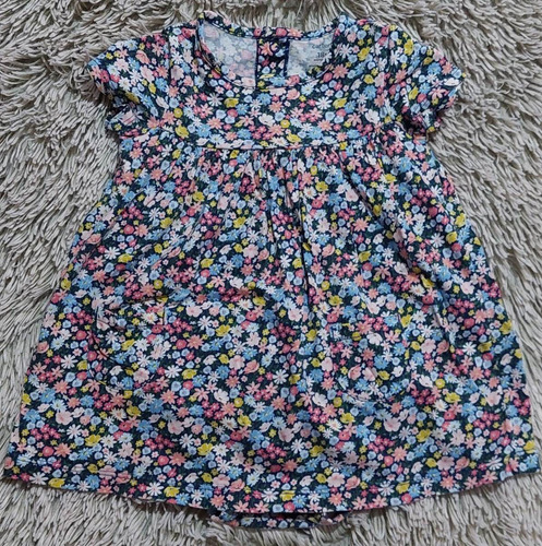 Vestido Bebe Beba Niña Carter´s Con Cubre Pañal