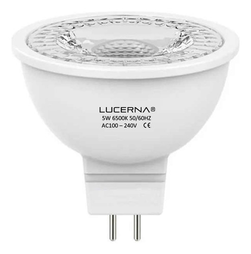 Bombillo Led Gu5.3 Dicroico 5w 6500k Luz Fria Socate Mr16