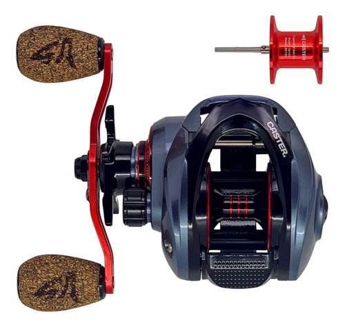 Imagen 2 de 10 de Reel Huevito Caster Legend Pro 110 Baitcasting 10 Rulemanes