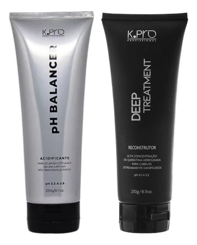 Ph Balancer 230g + Deep Reconstrutor 230g - Kpro