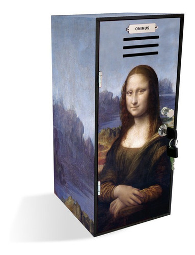 Mona Lisa Da Vinci Casillero Placa Personalizada Regalo Arte