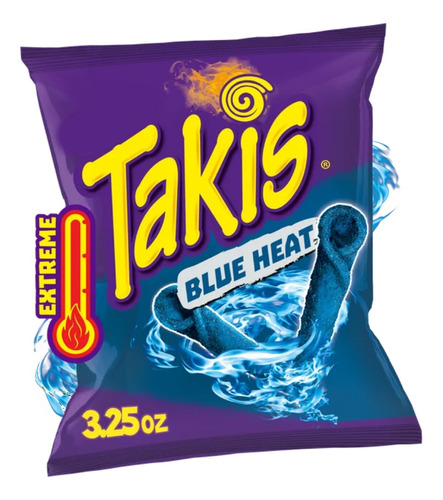  Takis Blue Heat Importado Takis Azul ( 92.3 G )