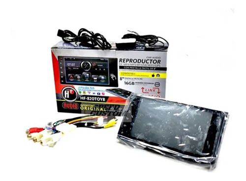 Reproductor Hf Pantalla 8´´hd 16gb Mp4/mp3/usb/sd//blut/wifi