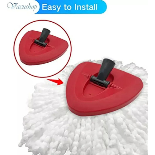 N Accesorios P/trapeadora O-cedar Spin Mop X1 Mango X1 Base