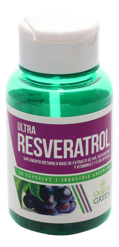 Resveratrol Plus Capsulas X 30 Original Green