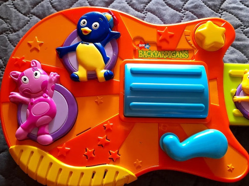 Imagen 4 de 7 de Guitarra Con Sonidos Juguete - Backyardigans - Oferta 13v