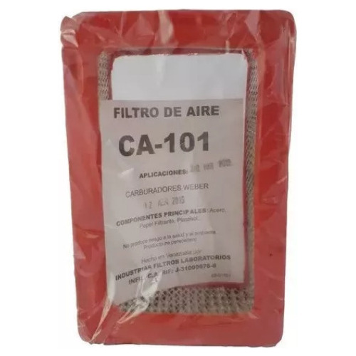 Filtro Aire Carburador Weber Universal Ca-101