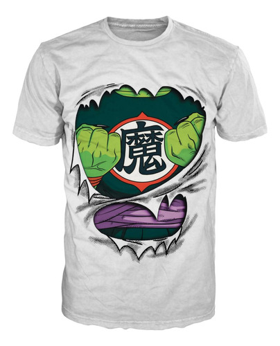 Camiseta Dragon Ball Pectoral Piccolo Daimaku 2 Anime