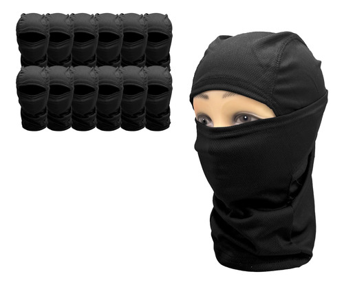 Pack 12 Balaclava Pasamontañas Protector Tactico Bandana