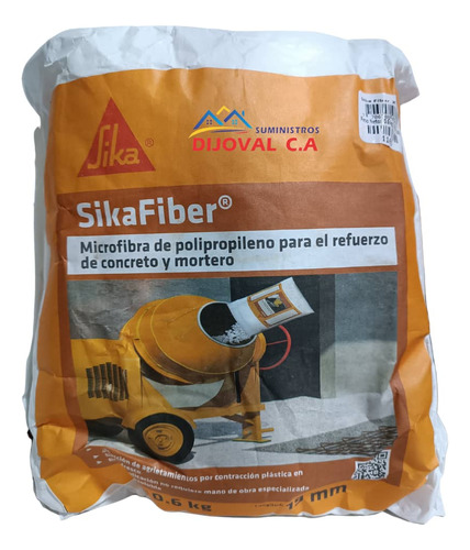 Sika Fiber Microfibra De Polipropileno Para Mortero