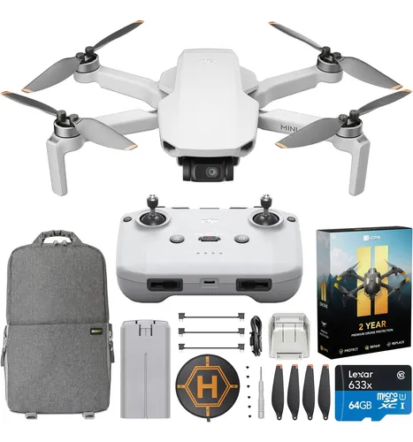 Drone Dji Mini 4k Quadcopter Con Cámara 249g Stabiliza De 3